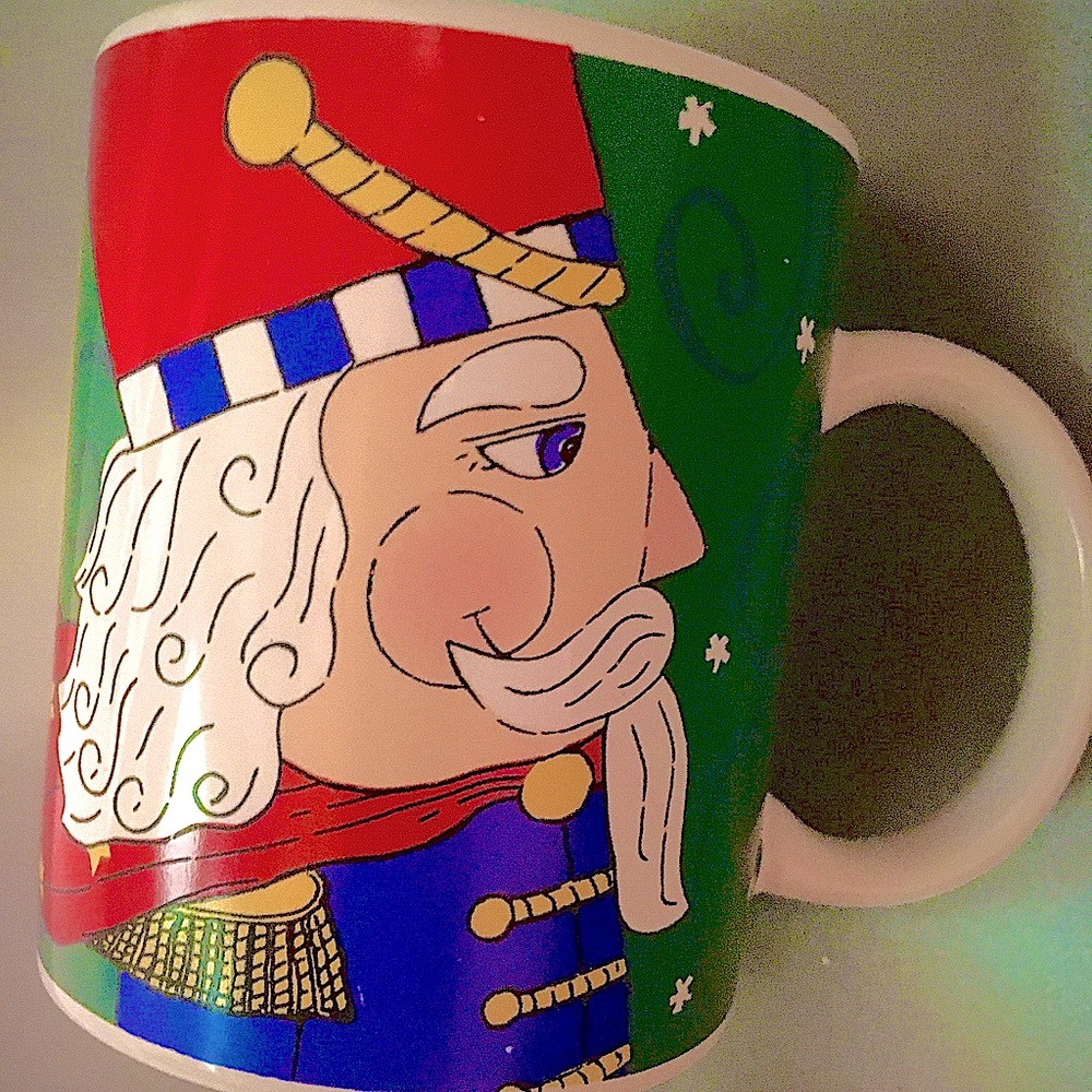 “Signature” Stoneware Nutcracker Mug